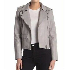 NWT Walter Baker Liz lamb leather moto jacket (M)